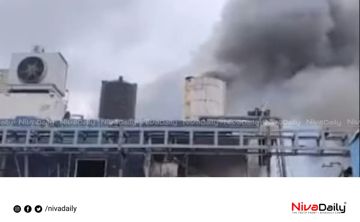 chemical factory explosion