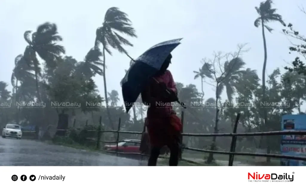 Kerala monsoon rainfall