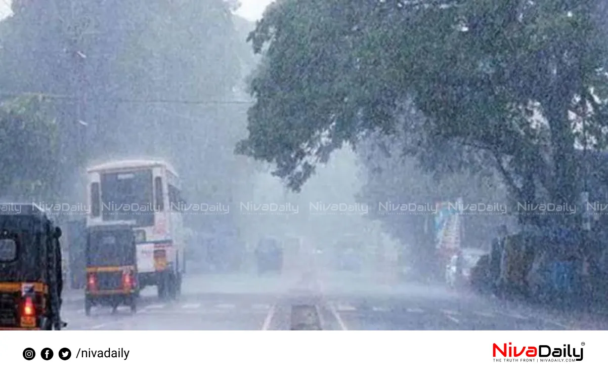 Kerala monsoon rainfall