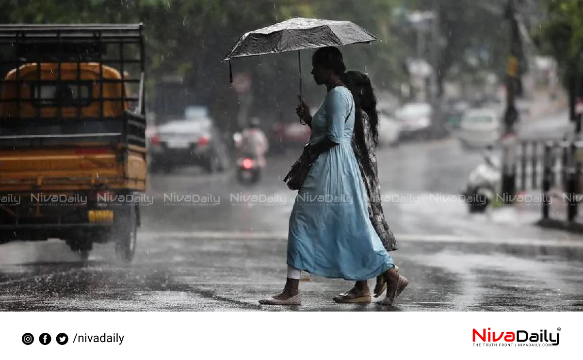 Kerala monsoon rainfall