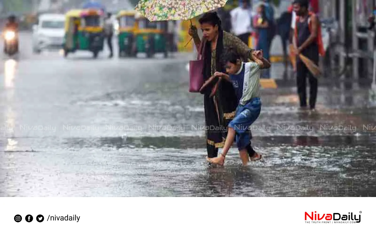 Delhi heavy rain