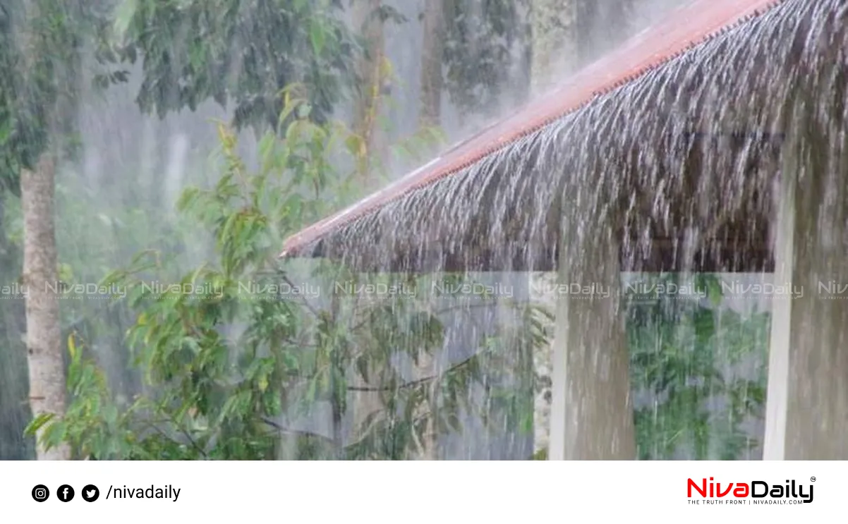 Kerala monsoon rainfall