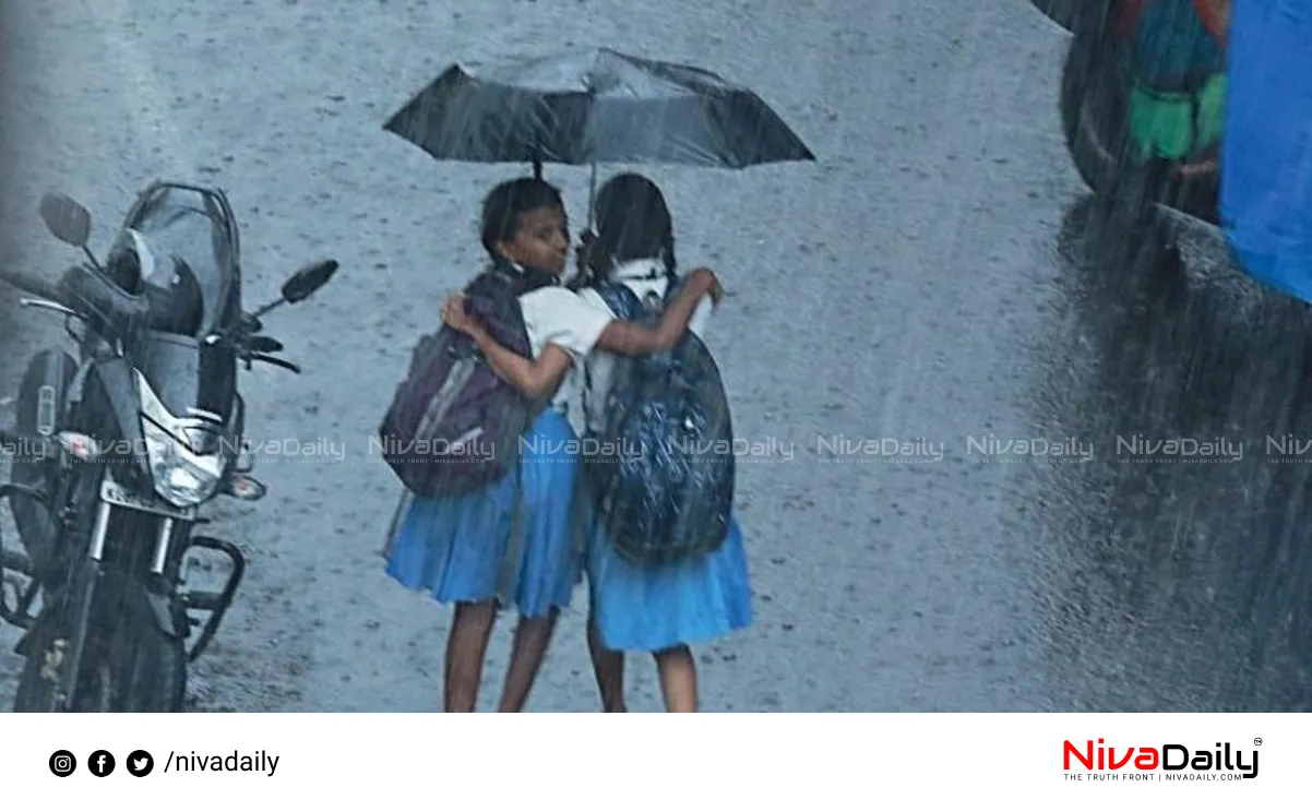 Kerala rains holiday