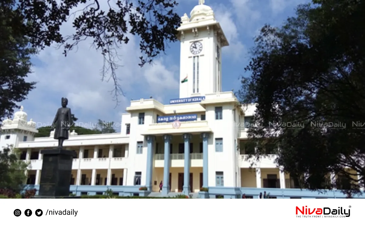 Kerala University syndicate meeting