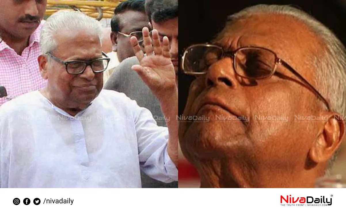 VS Achuthanandan struggles
