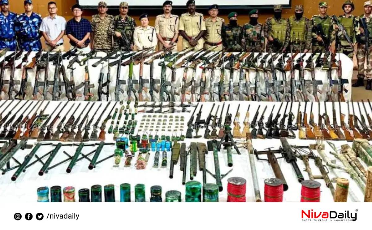 Manipur arms haul