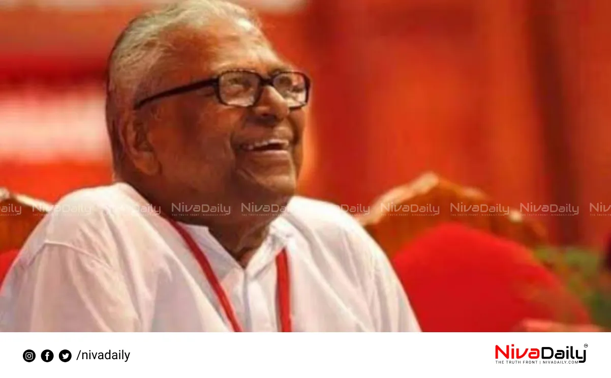 VS Achuthanandan health