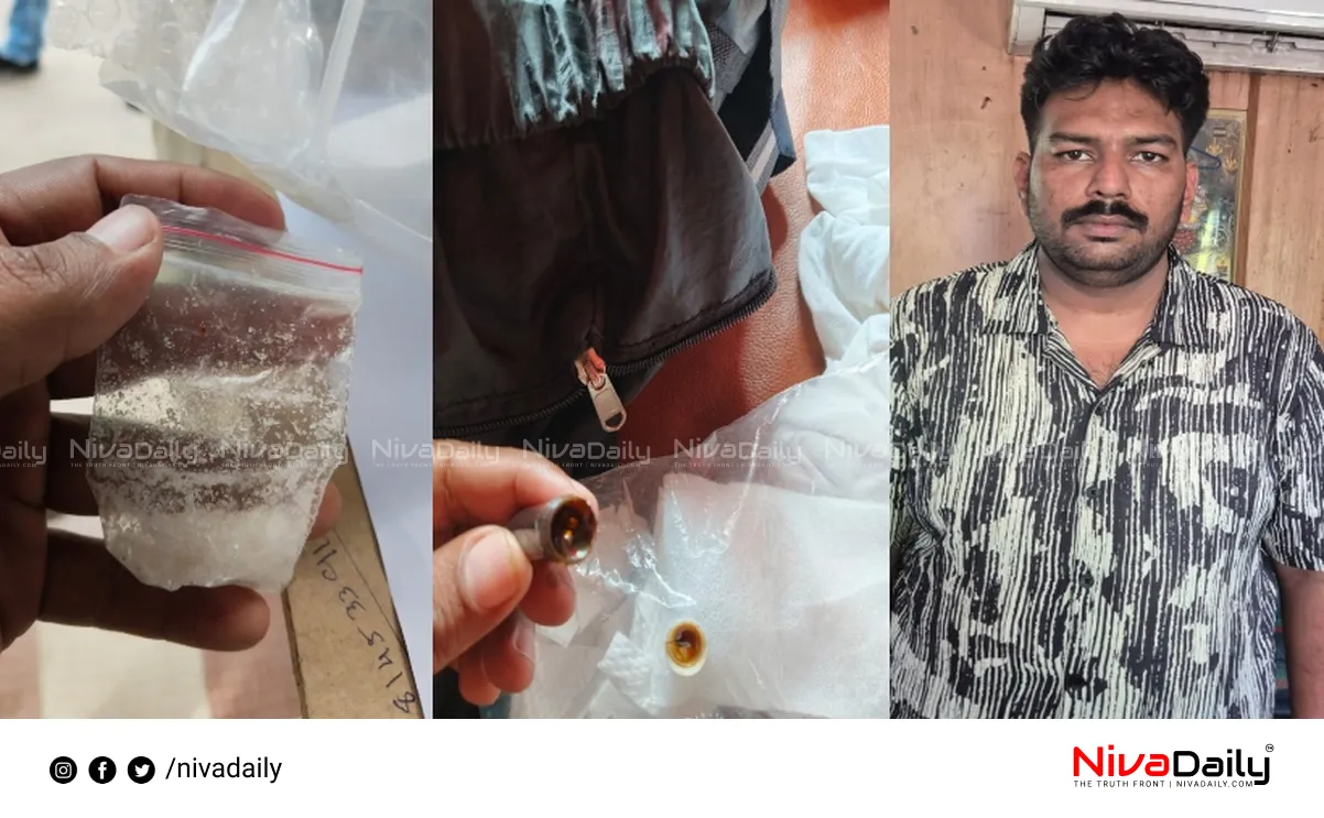 Amaravila narcotics seizure