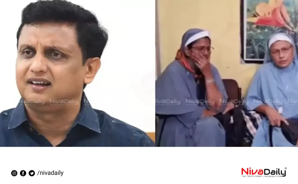 Nuns arrest protest