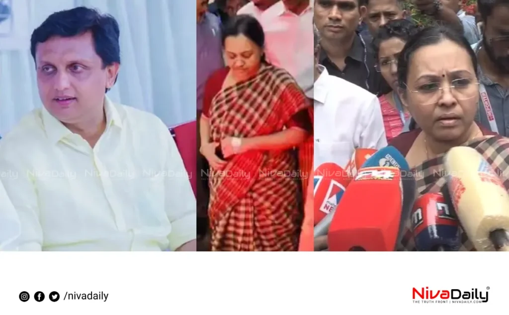 Veena George support