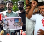 Kerala university SFI protest