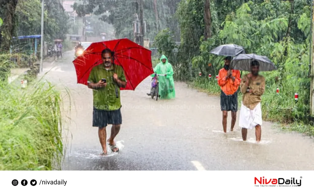 Kerala monsoon rainfall