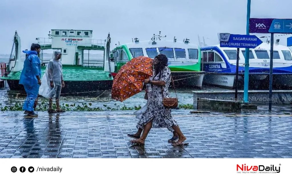 Kerala monsoon rainfall