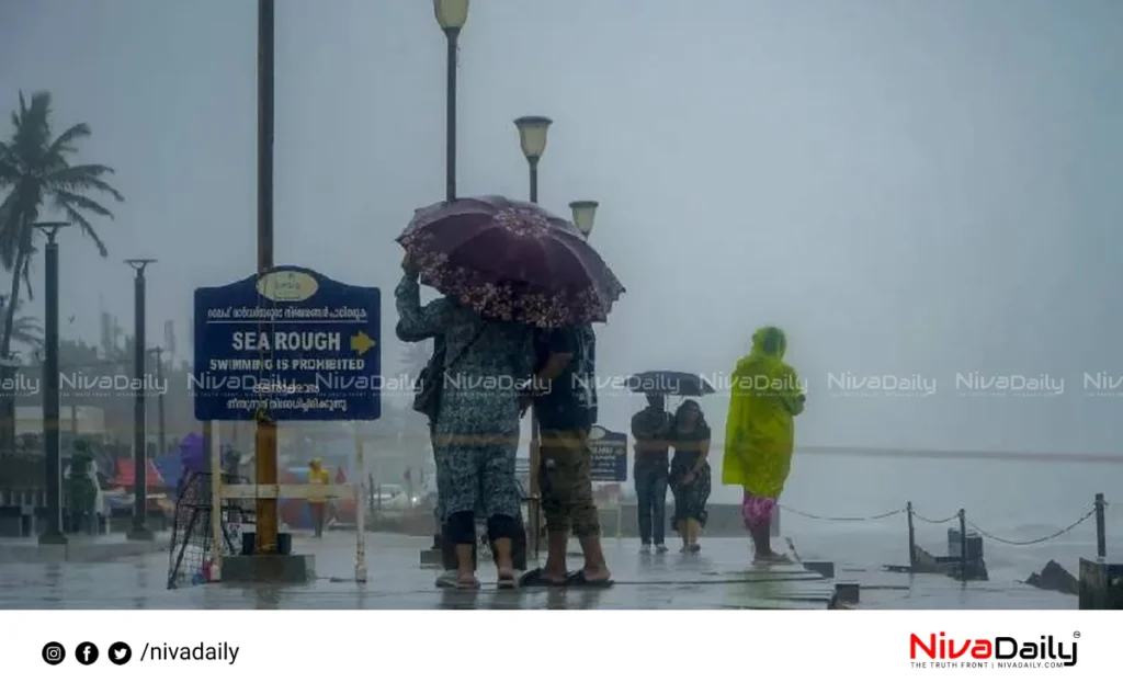 Kerala monsoon rainfall