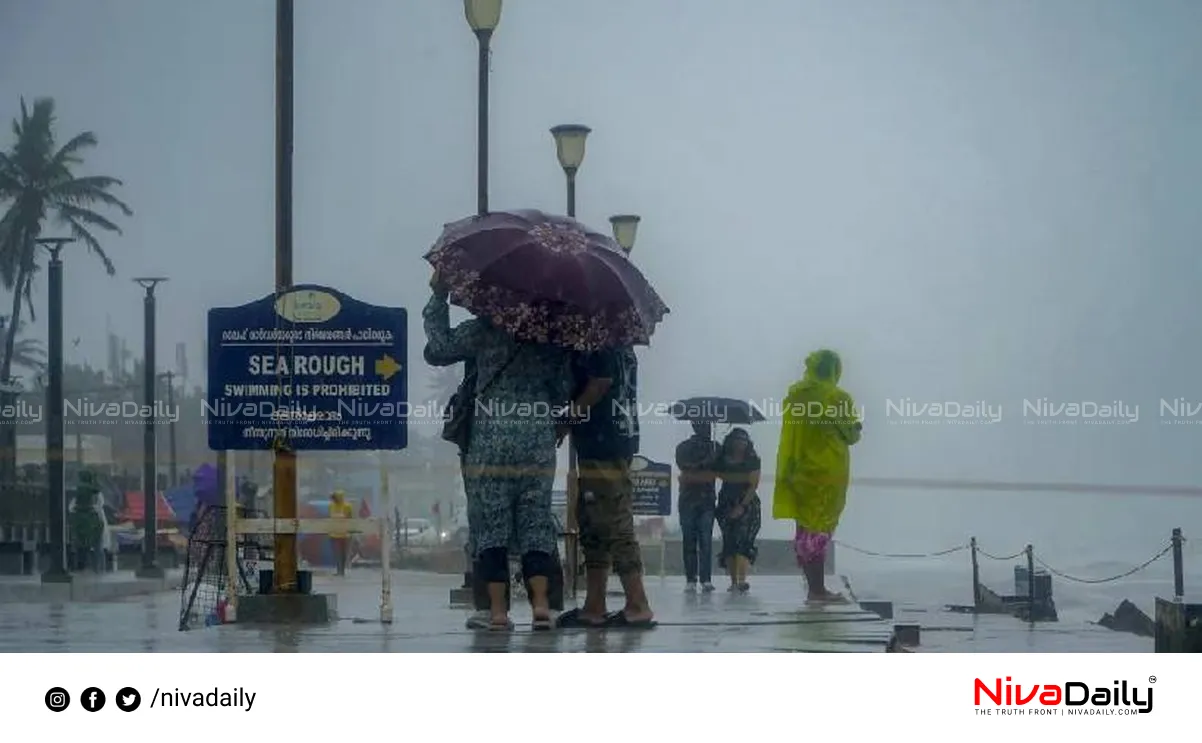Kerala monsoon rainfall