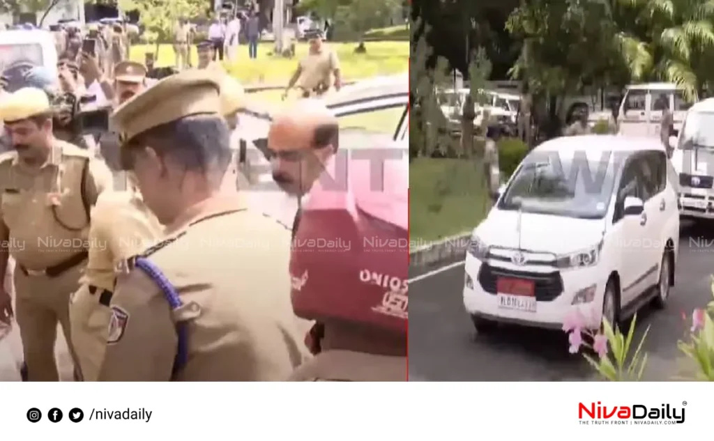 Kerala University VC arrival