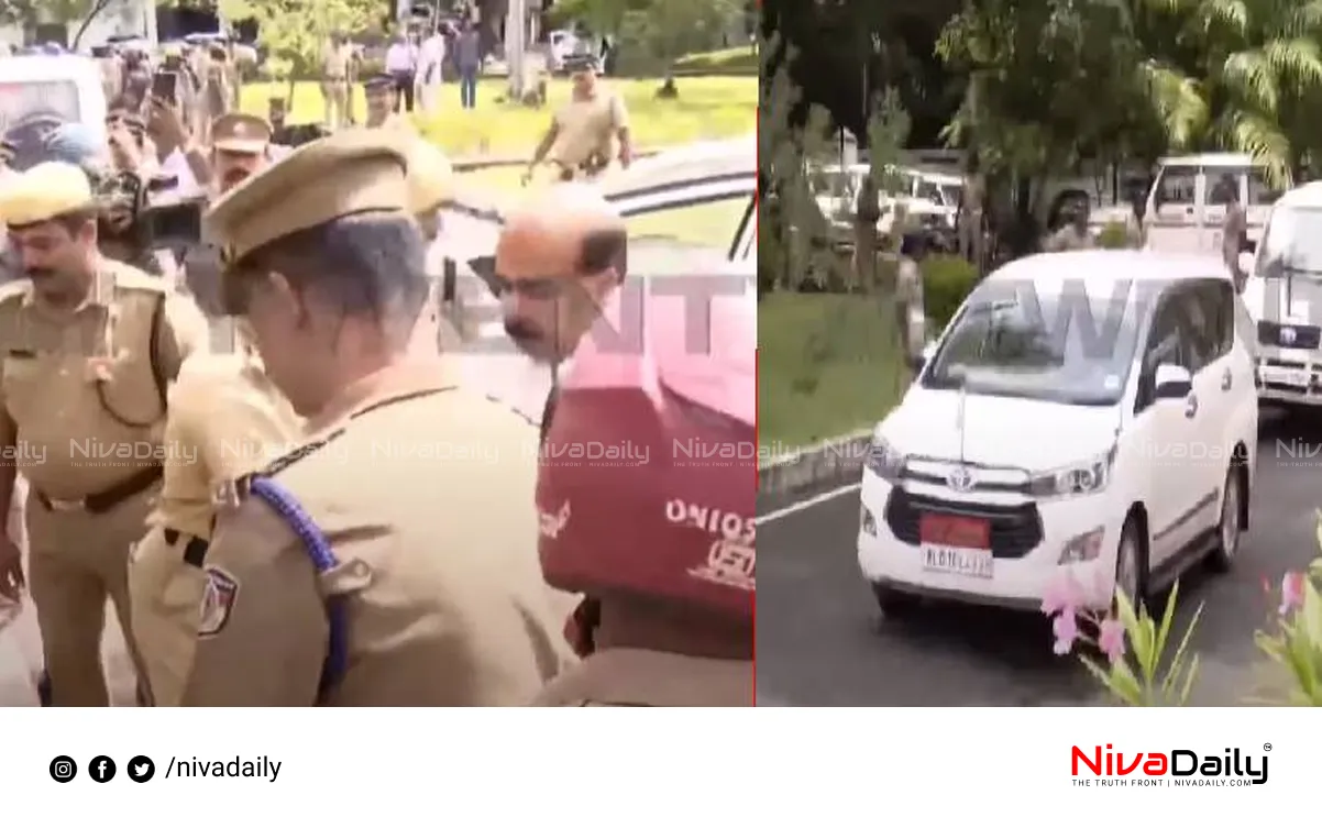 Kerala University VC arrival