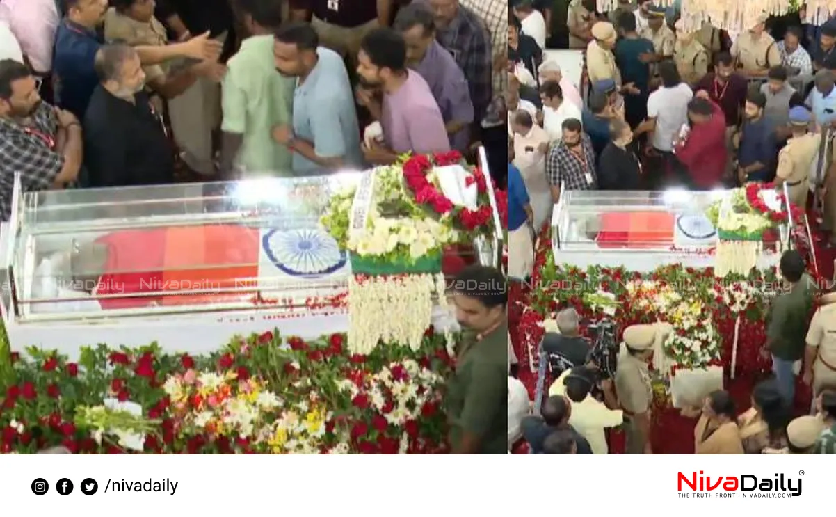 VS Achuthanandan death