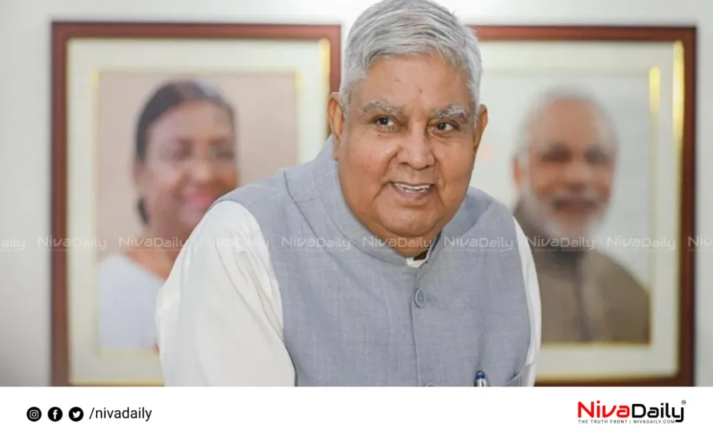 Jagdeep Dhankhar Resigns