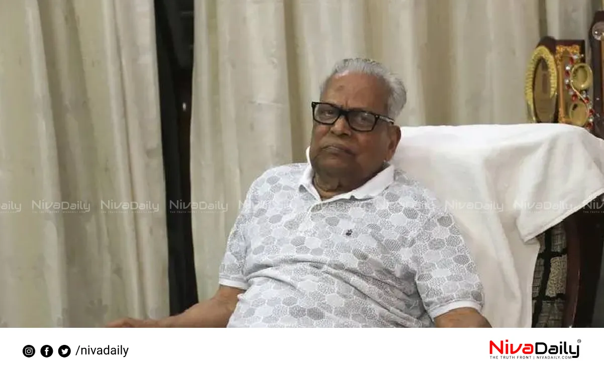 VS Achuthanandan health
