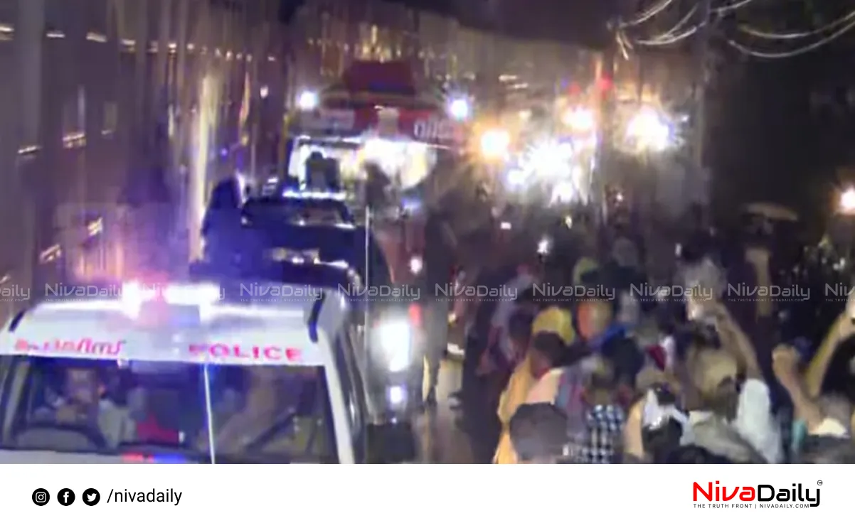 Achuthanandan funeral procession