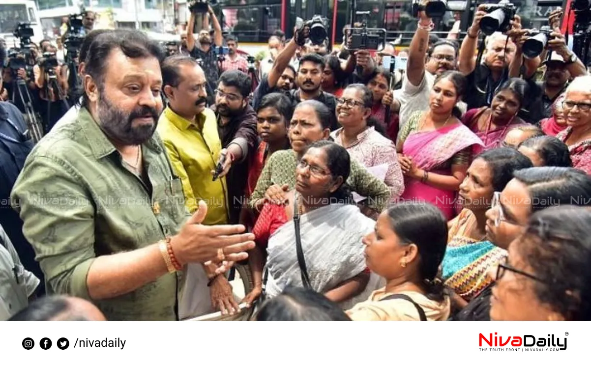 Suresh Gopi false vote