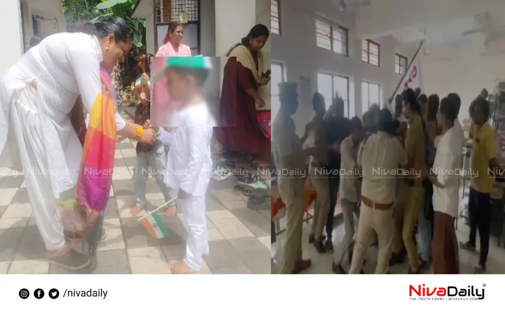 Rakhi tying controversy