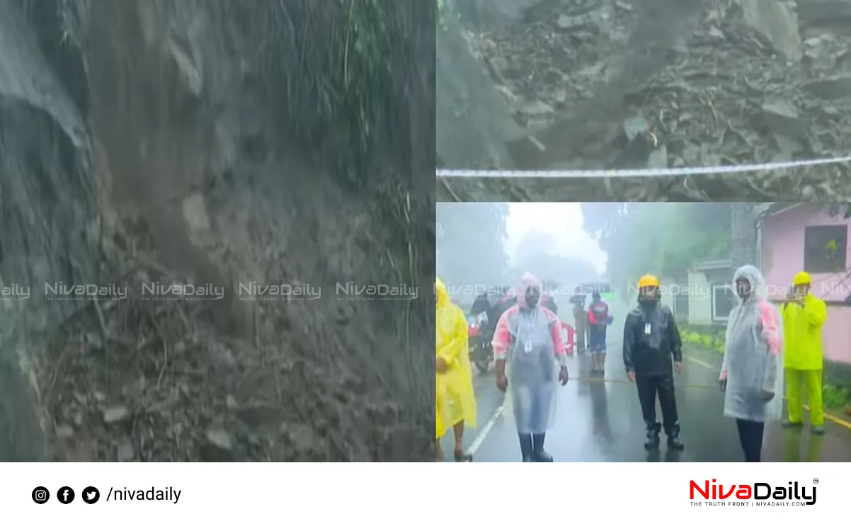 Thamarassery pass landslide