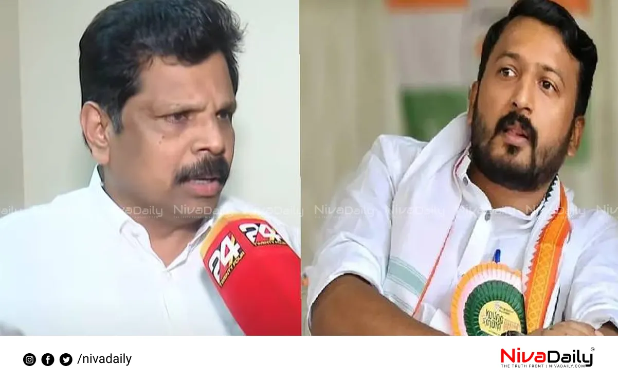 Rahul Mamkootathil Resignation