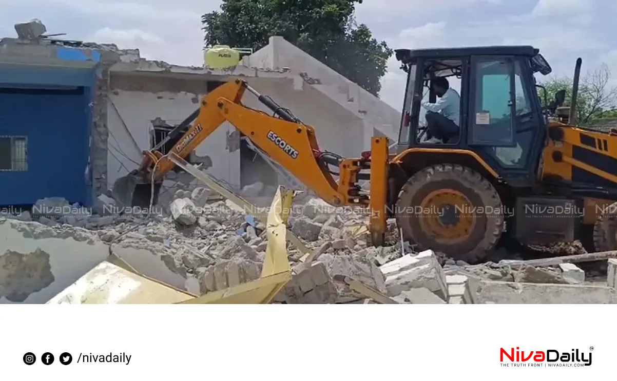 Church Demolished Chhattisgarh