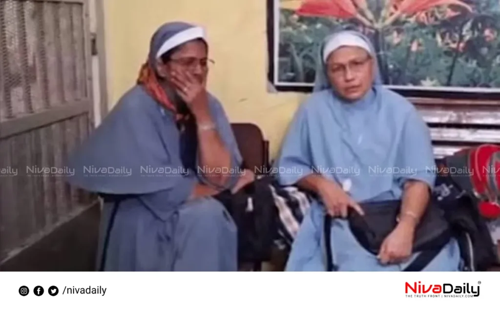 nuns arrest protest