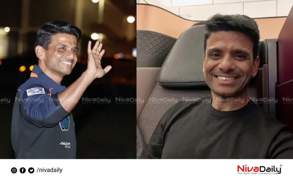Shubhanshu Shukla ISS visit