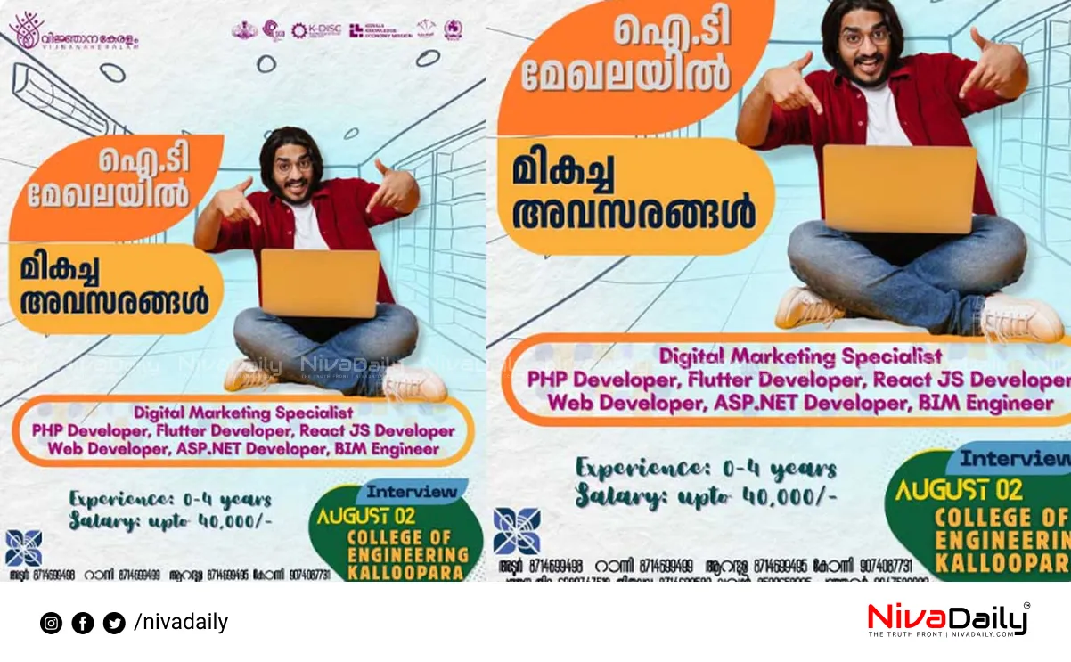 Vignana Keralam Job Fair