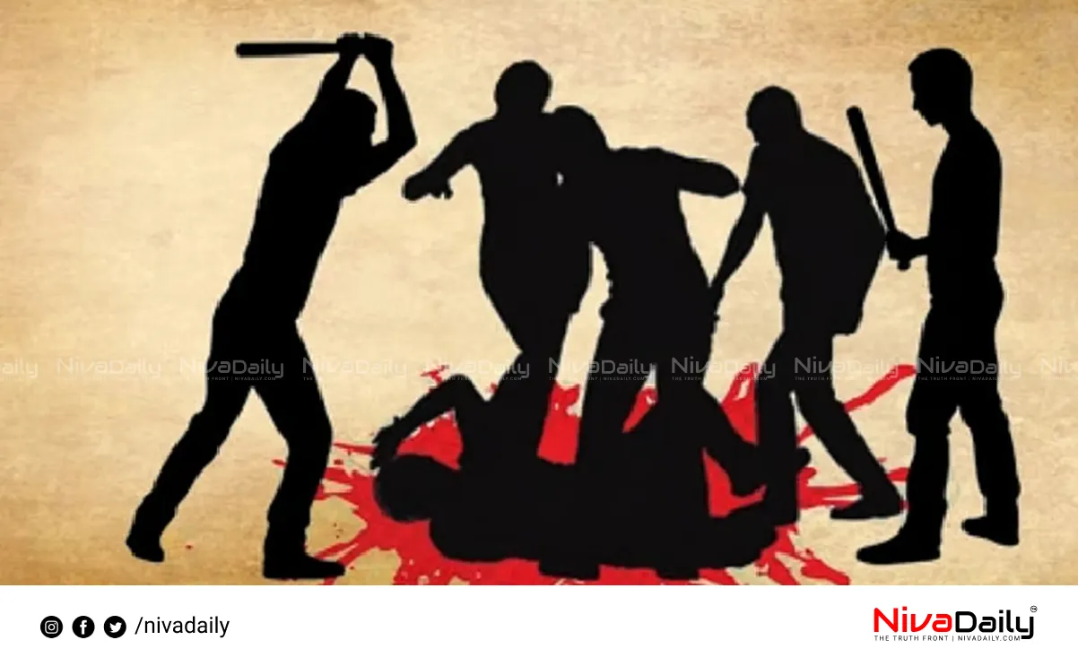 Muslim youth beaten