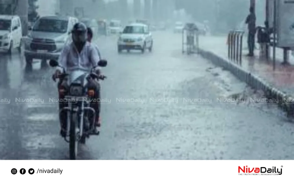 Kerala monsoon rainfall