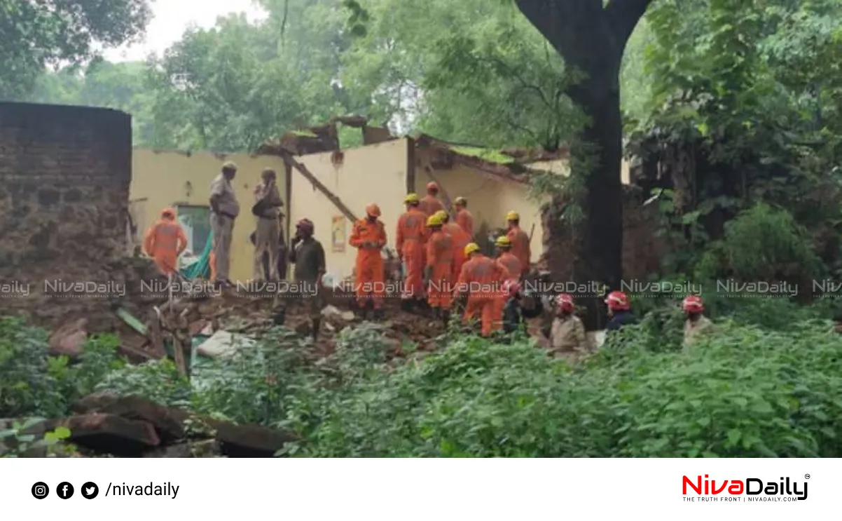 Humayun tomb collapse