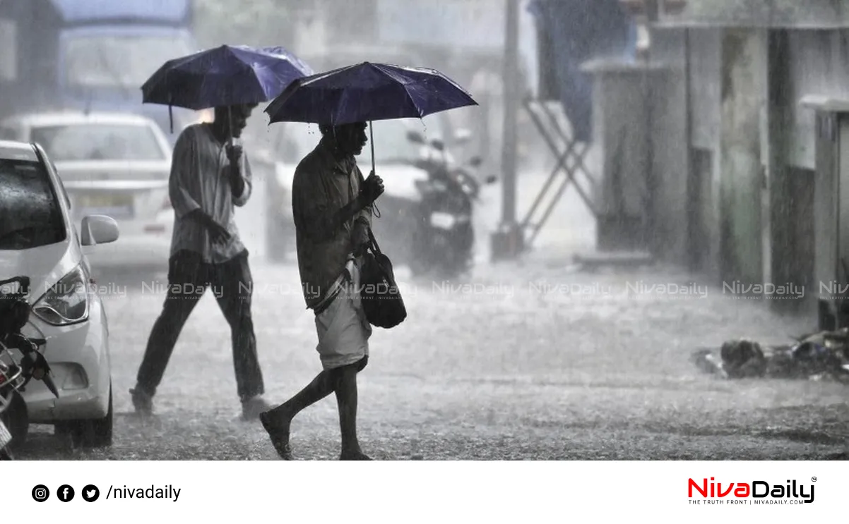 Kerala monsoon rainfall