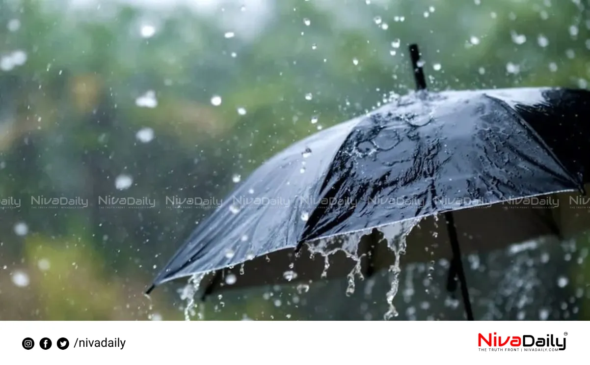 Kerala monsoon rainfall