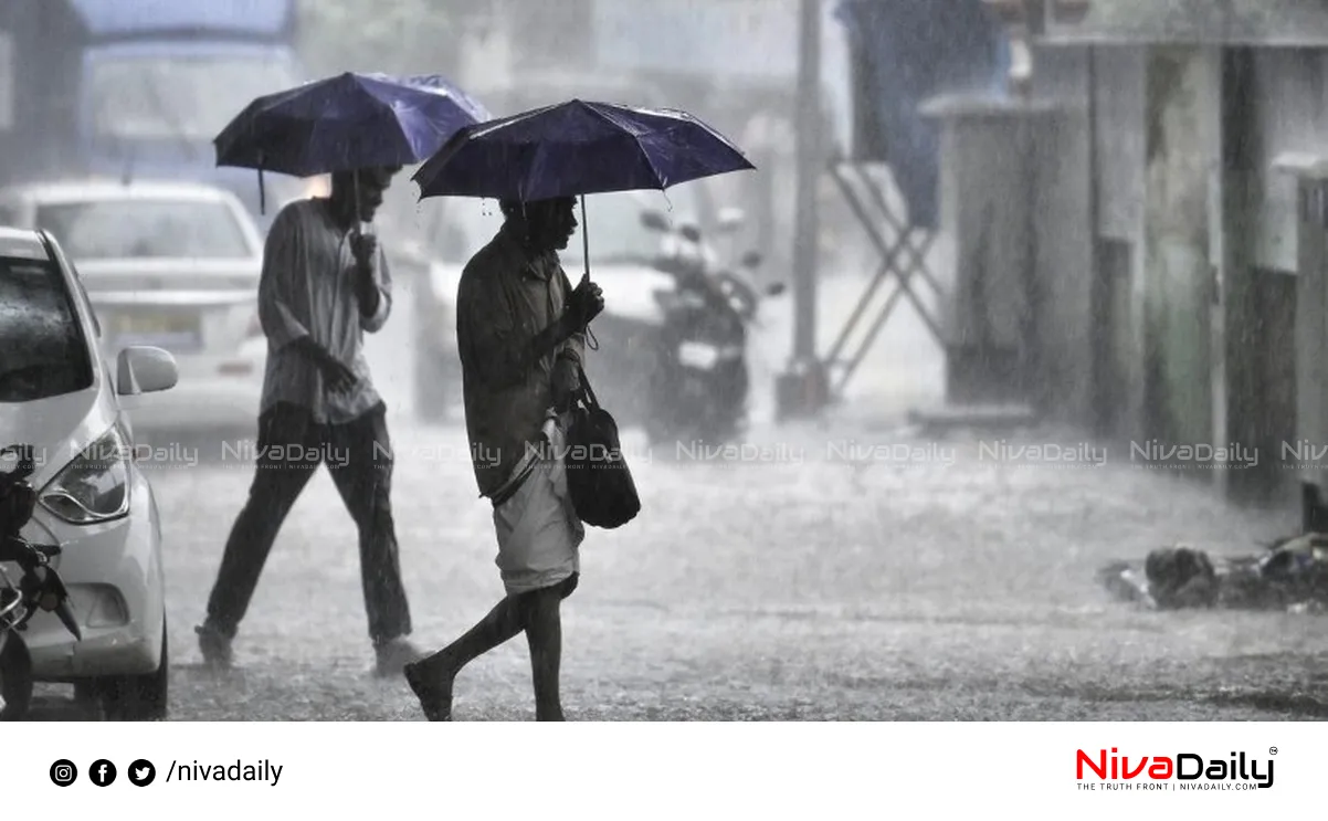 Kerala monsoon rainfall