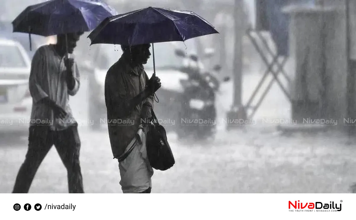 Kerala monsoon rainfall