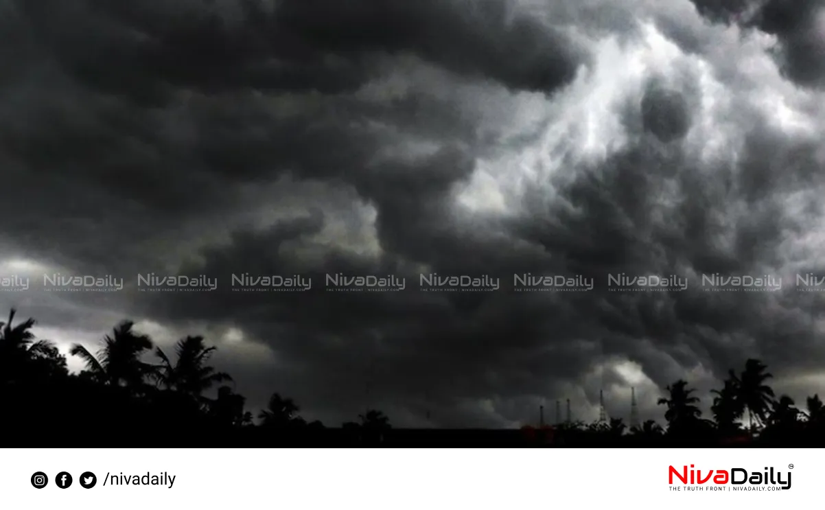Kerala monsoon rainfall