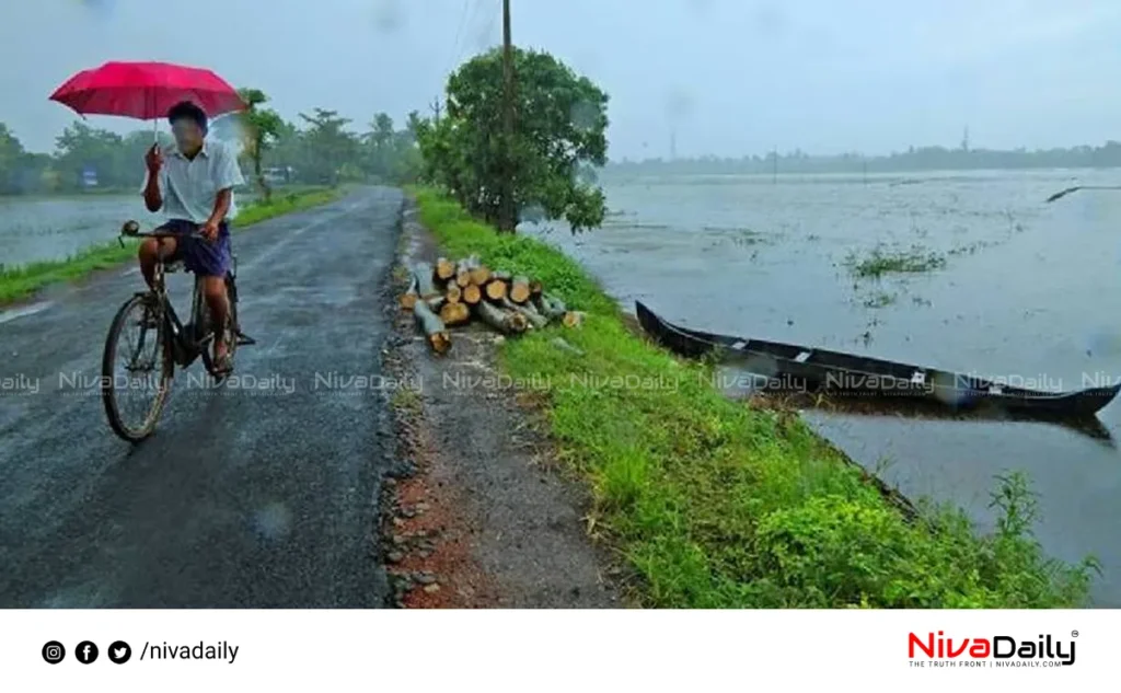 Kerala monsoon rainfall