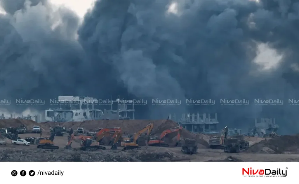 Gaza building demolition