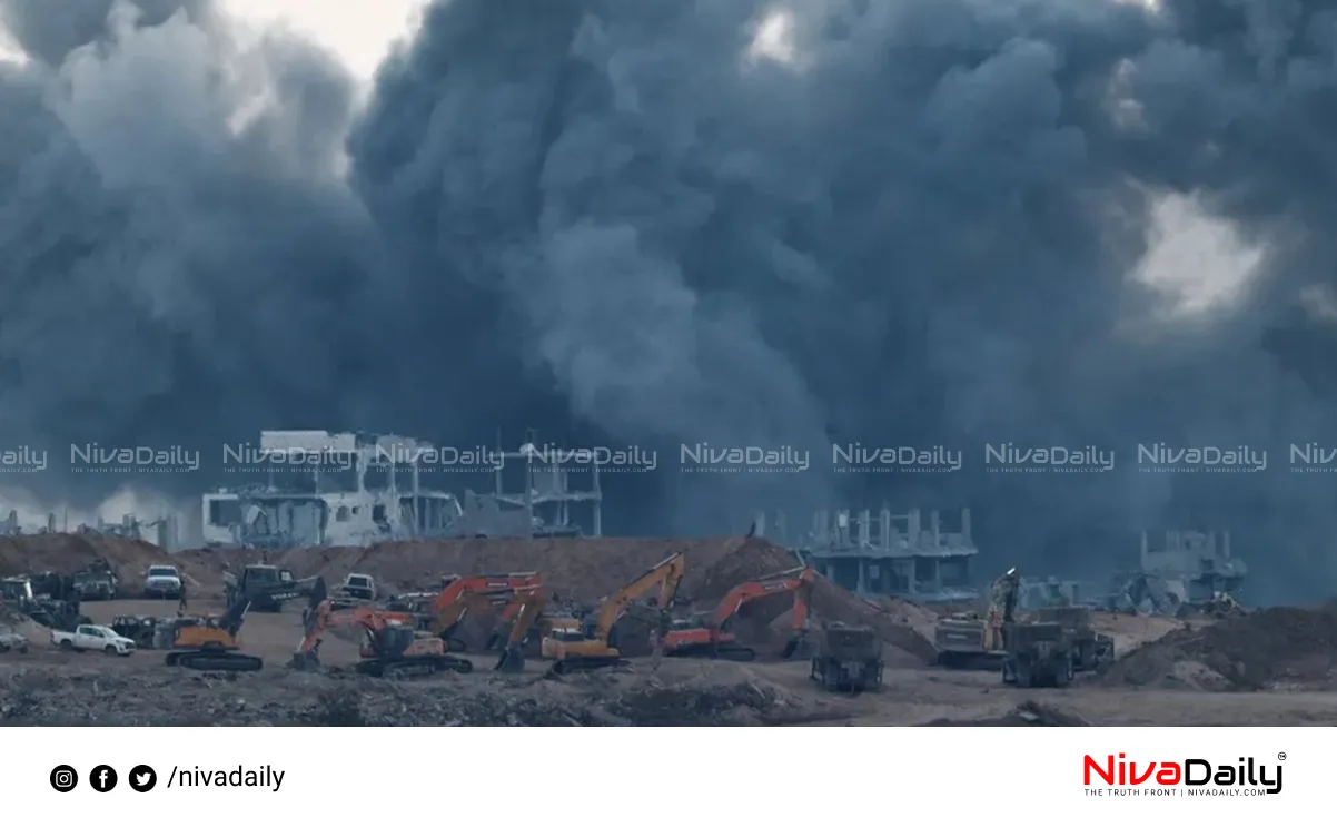 Gaza building demolition