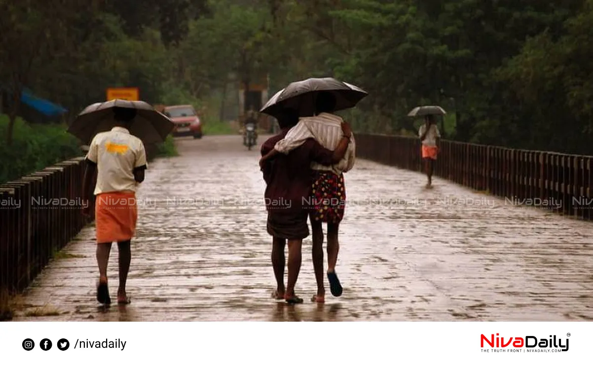 Kerala monsoon rainfall