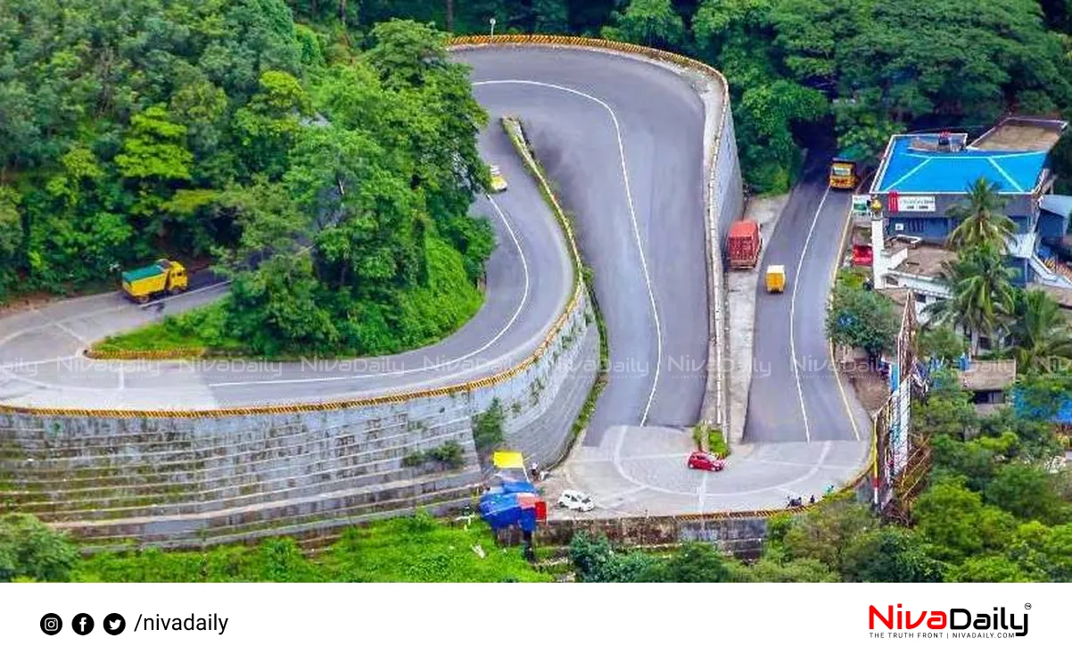 Thamarassery Churam traffic