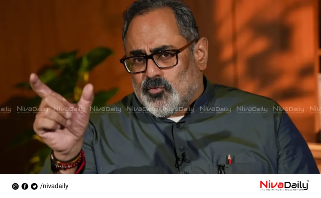 Rajeev Chandrasekhar comments