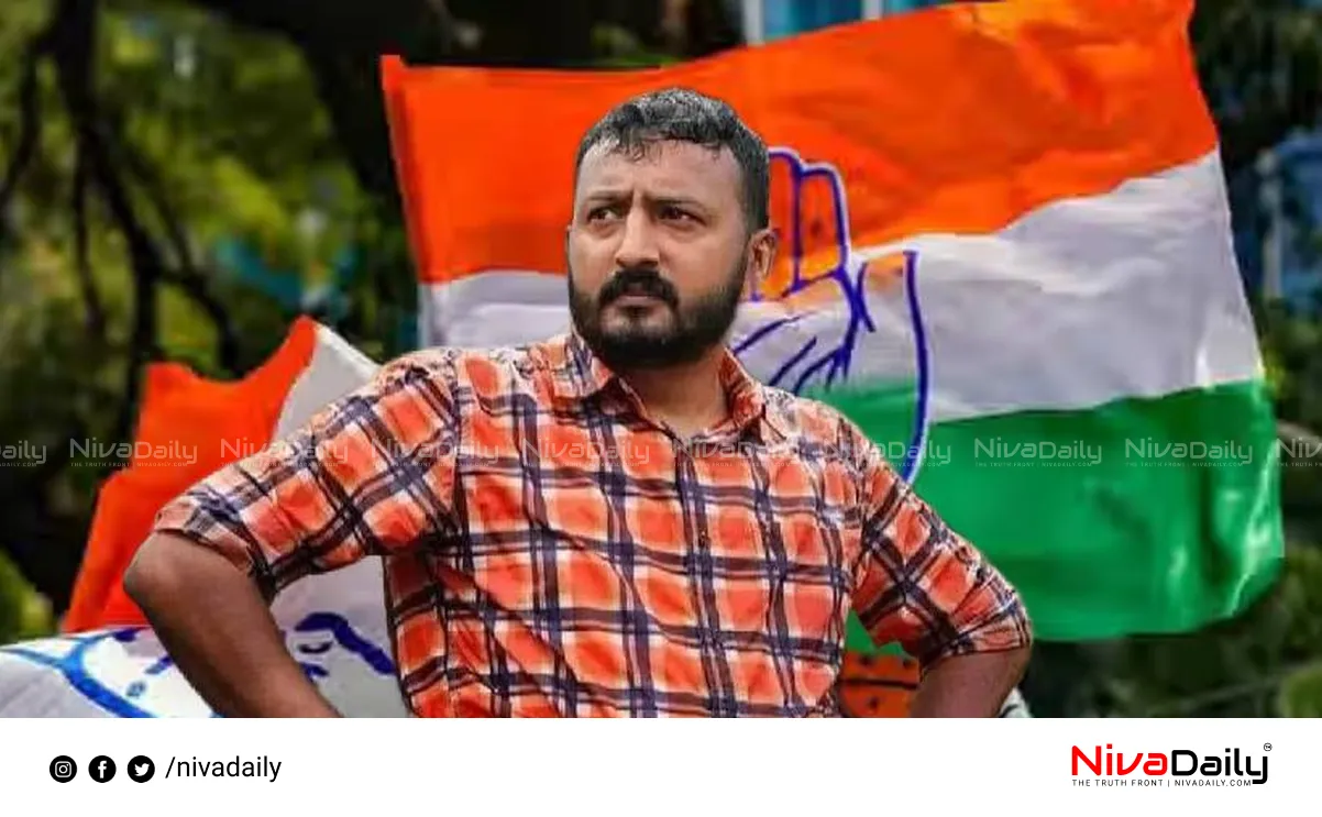 Rahul Mamkootathil Resigns