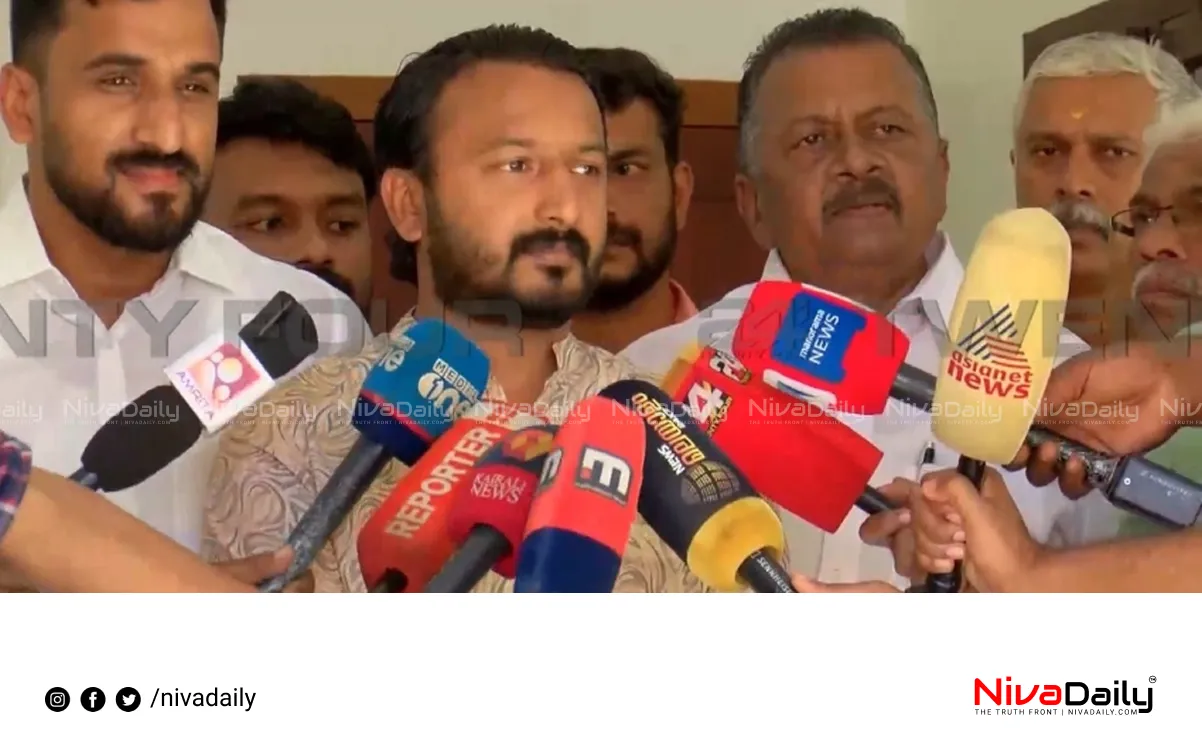Rahul Mamkoottathil Resigns