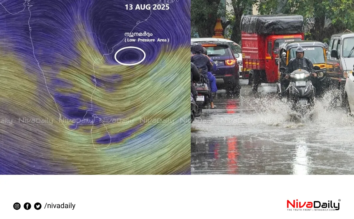 Kerala monsoon rainfall